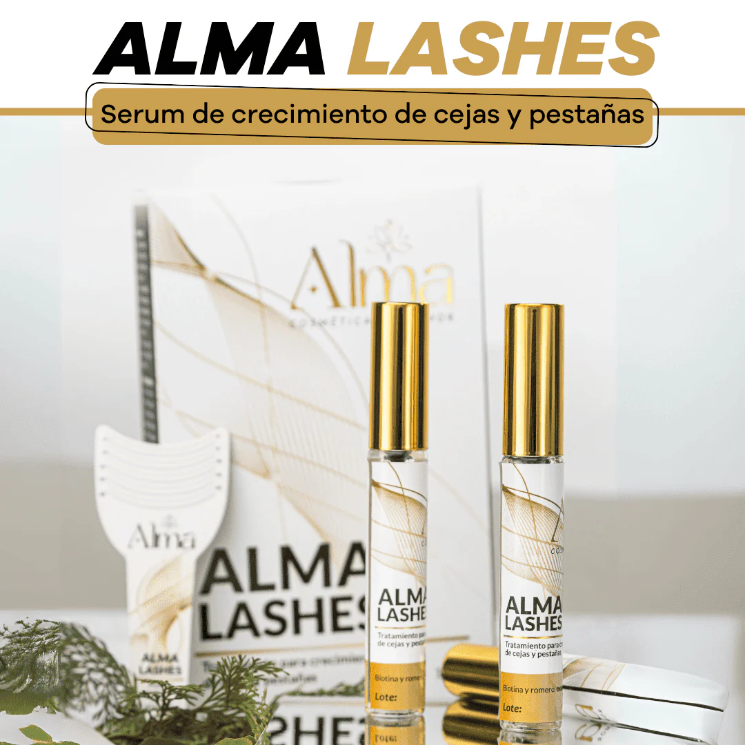 ALMA LASHES®  SÉRUM DE CRECIMIENTO PARA PESTAÑAS Y CEJAS