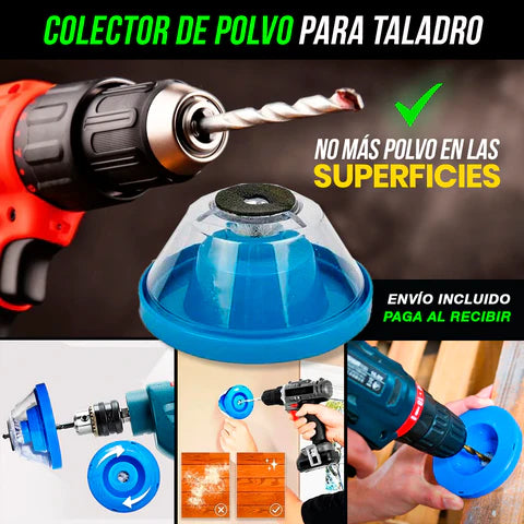 RECOLECTOR DE POLVO PARA TALADRO ®