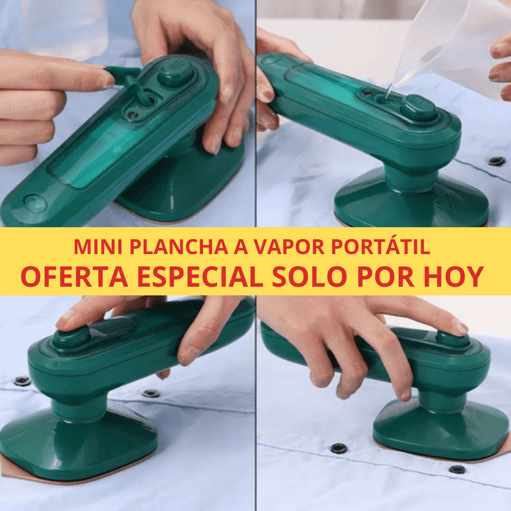 MINI PLANCHA A VAPOR PORTÁTIL